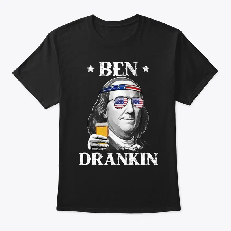 Ben Drankin 4th of July Benjamin T Shirt