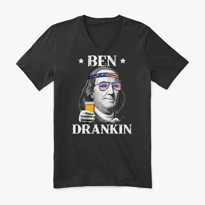 Ben Drankin 4th of July Benjamin T Shirt