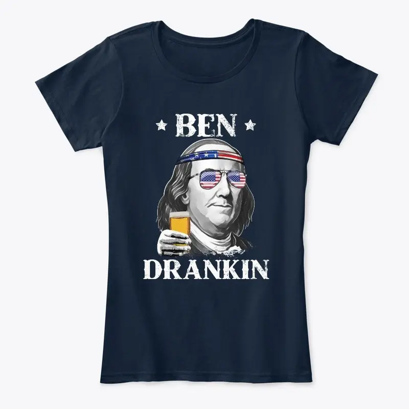 Ben Drankin 4th of July Benjamin T Shirt