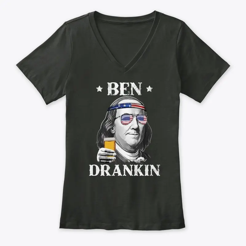 Ben Drankin 4th of July Benjamin T Shirt