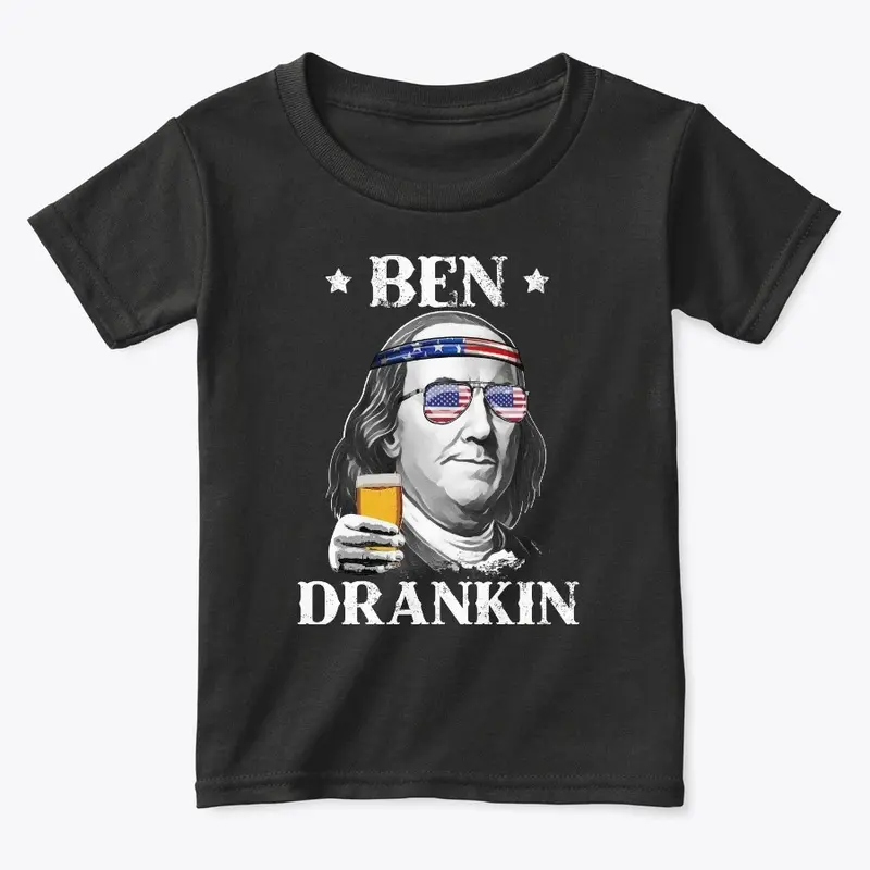 Ben Drankin 4th of July Benjamin T Shirt